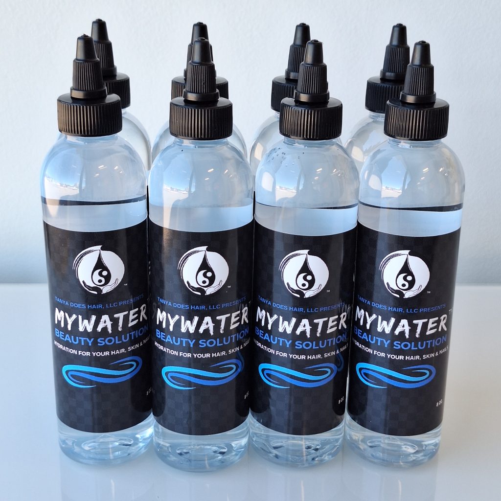 eight 8 fl. oz bottles of MyWaterSolution